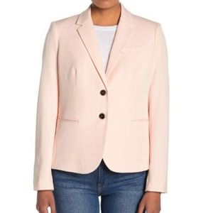 J.Crew Schoolboy Blazer Notch Lapel Subtle Pink